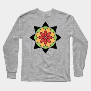 Seed of Life Mandala Long Sleeve T-Shirt